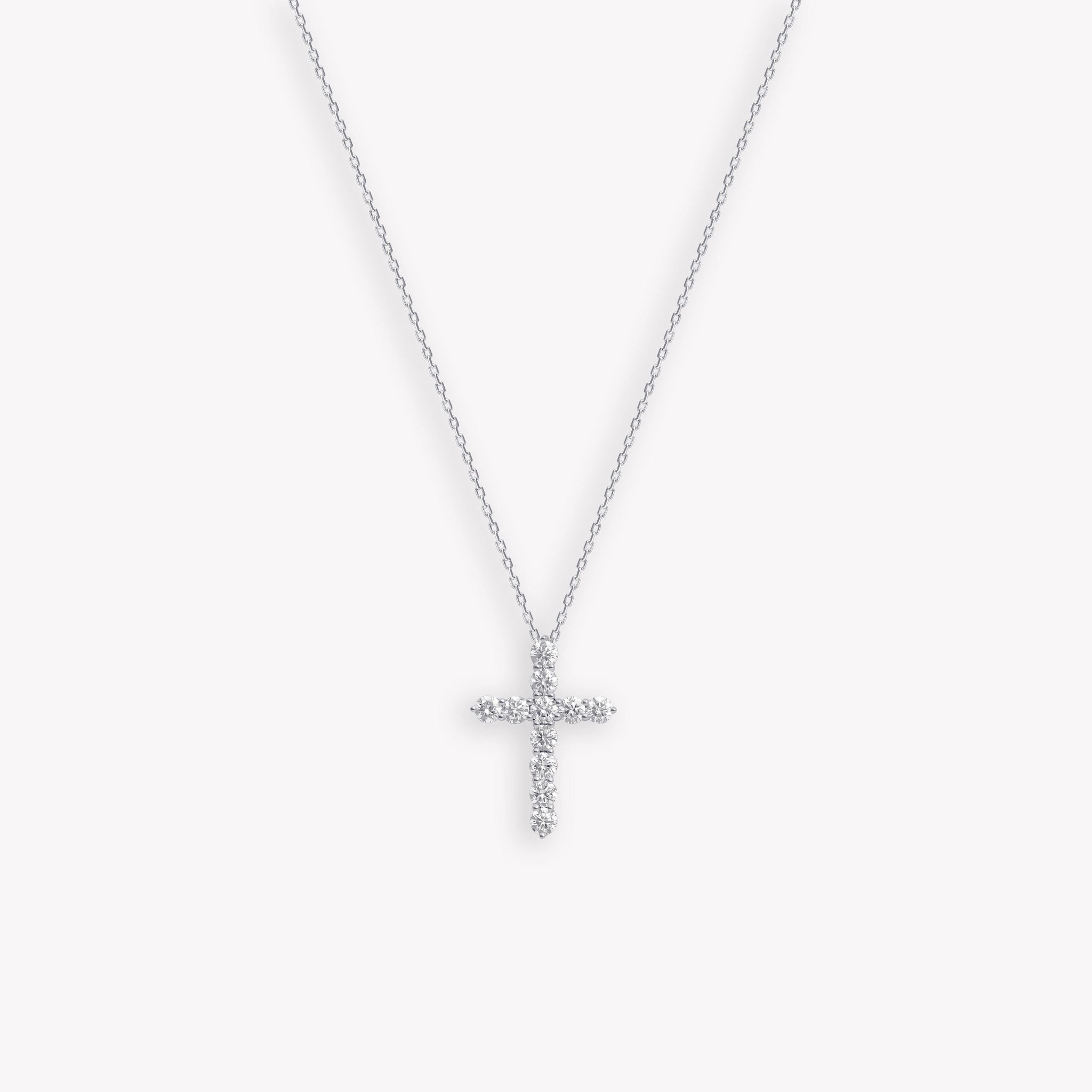 DIAMOND CROSS PENDANT - KAMNI Jewelry
