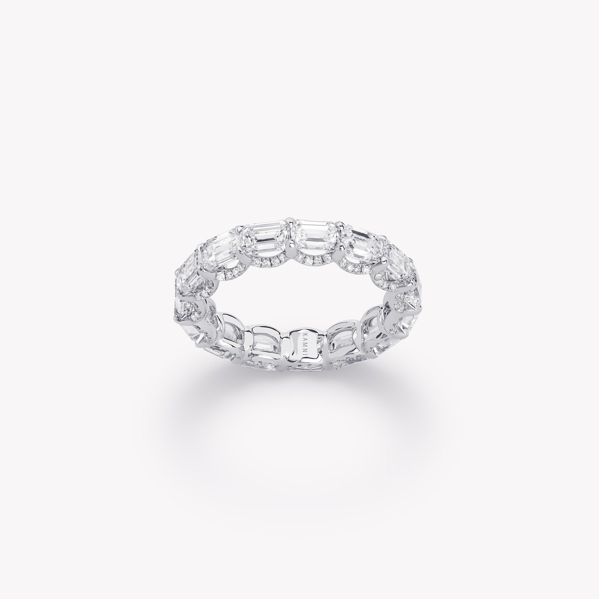 EMERALD ETERNITY RING