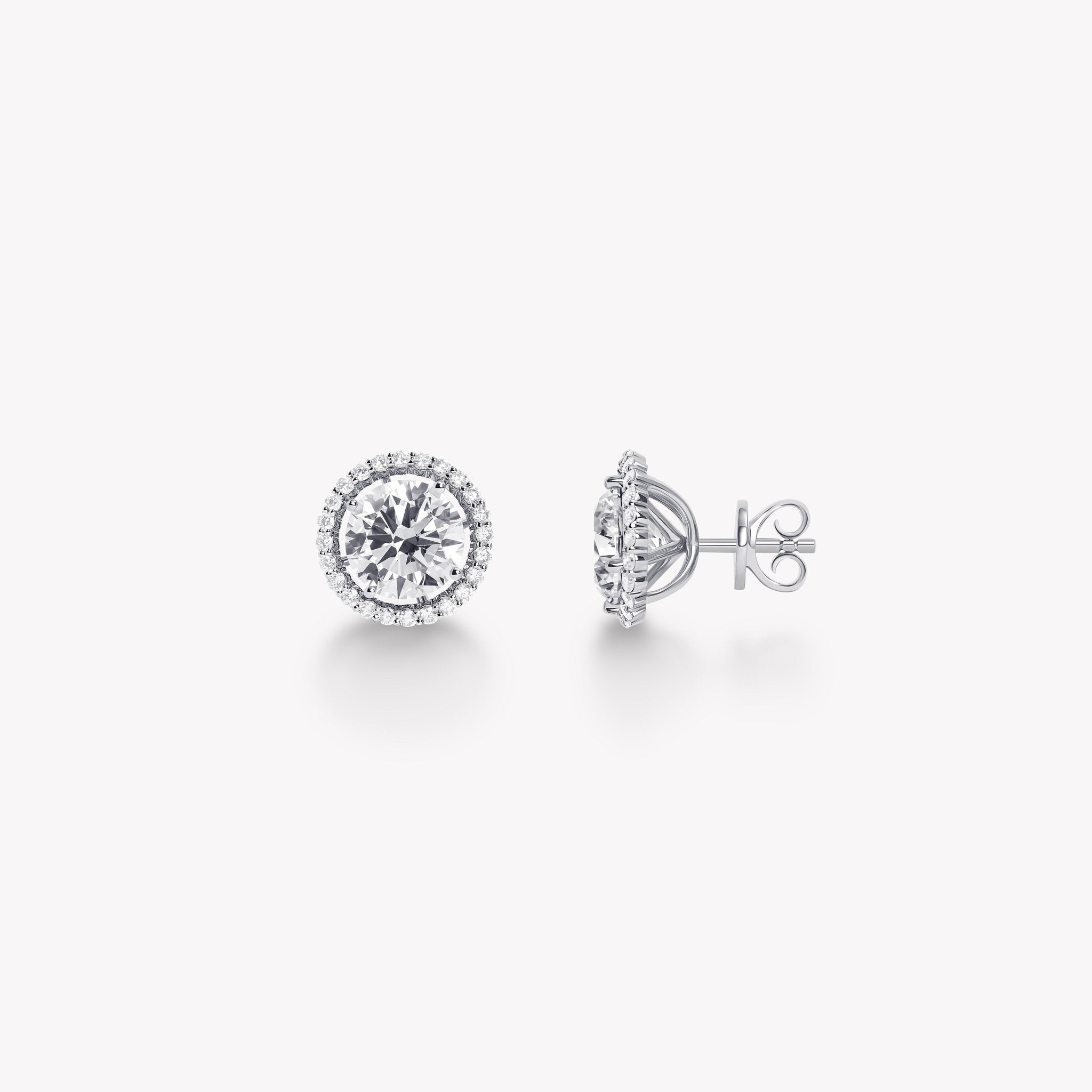 ROUND DIAMOND TRANSFORMER EARRINGS - KAMNI Jewelry