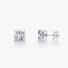 CUSHION DIAMOND STUD EARRINGS - KAMNI Jewelry