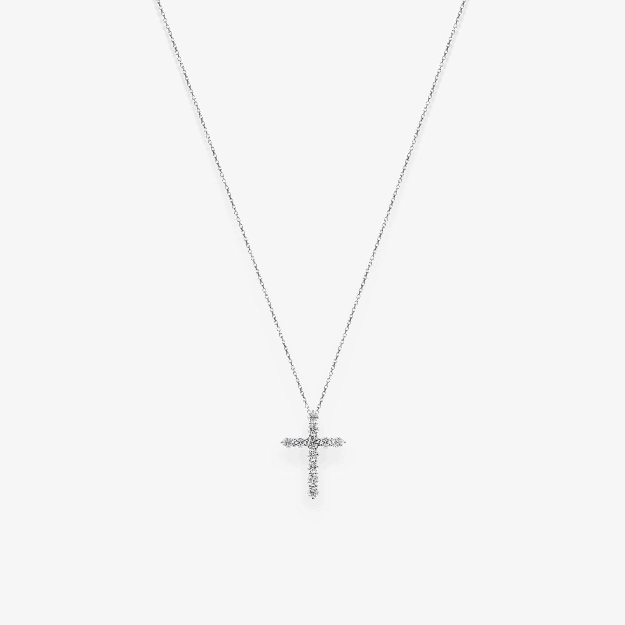 DIAMOND CROSS PENDANT - KAMNI Jewelry