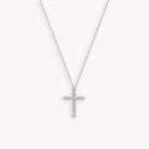 DIAMOND CROSS PENDANT - KAMNI Jewelry