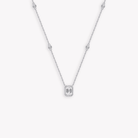 EMERALD DIAMOND HALO PENDANT - KAMNI Jewelry