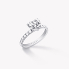 HEART CUT PAVE DIAMOND RING - KAMNI Jewelry