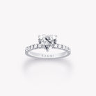 HEART CUT PAVE DIAMOND RING - KAMNI Jewelry
