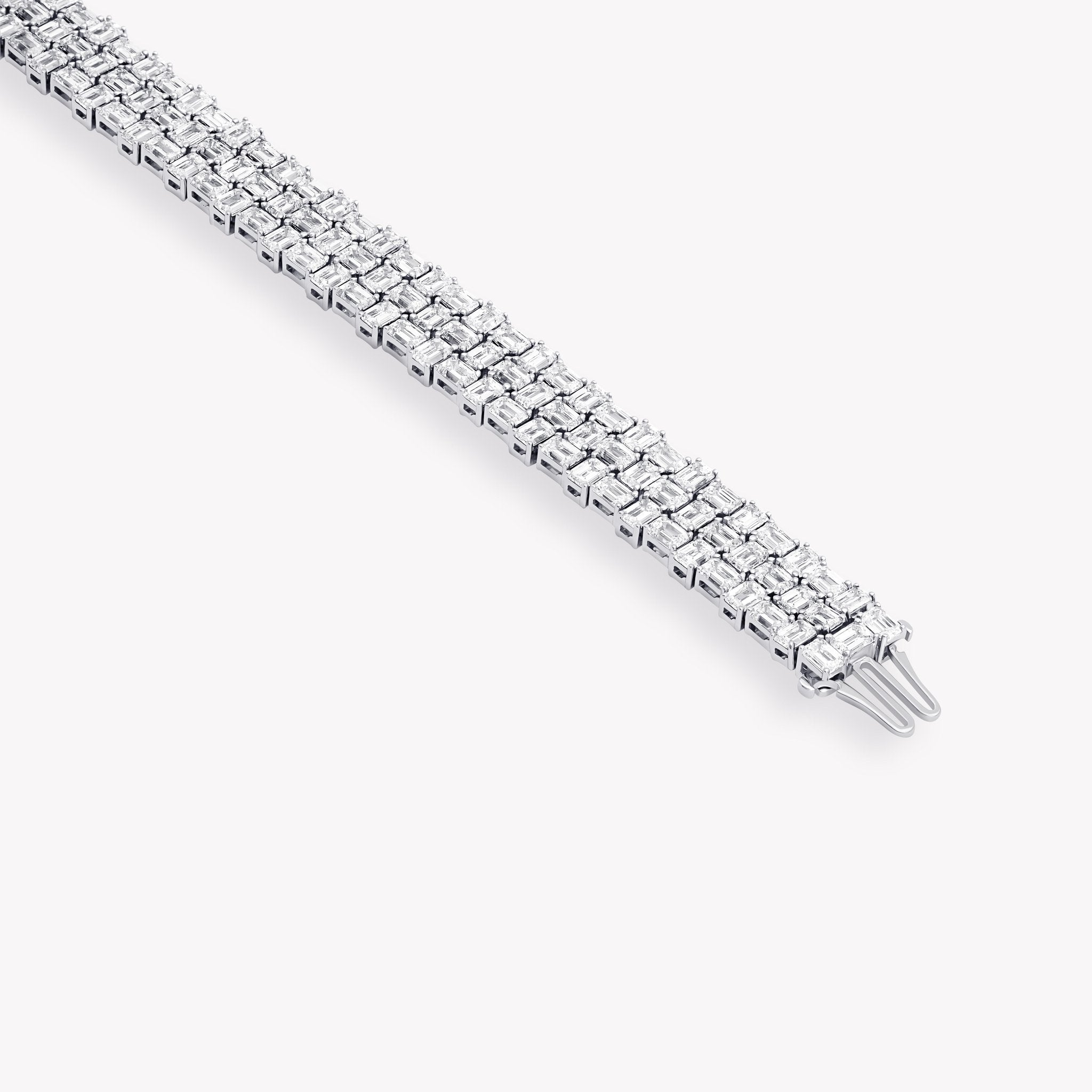 EMERALD CUT DIAMOND BRACELET
