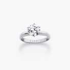 SOLITAIRE ROUND DIAMOND ENGAGEMENT RING
