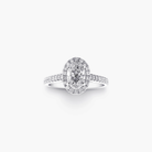 OVAL DIAMOND HALO ENGAGEMENT RING