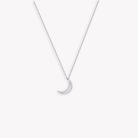 DIAMOND MOON PENDANT