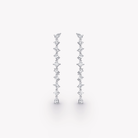 MULTI-SHAPE DIAMOND DROP EARRINGS
