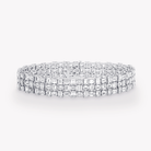 EMERALD CUT DIAMOND BRACELET