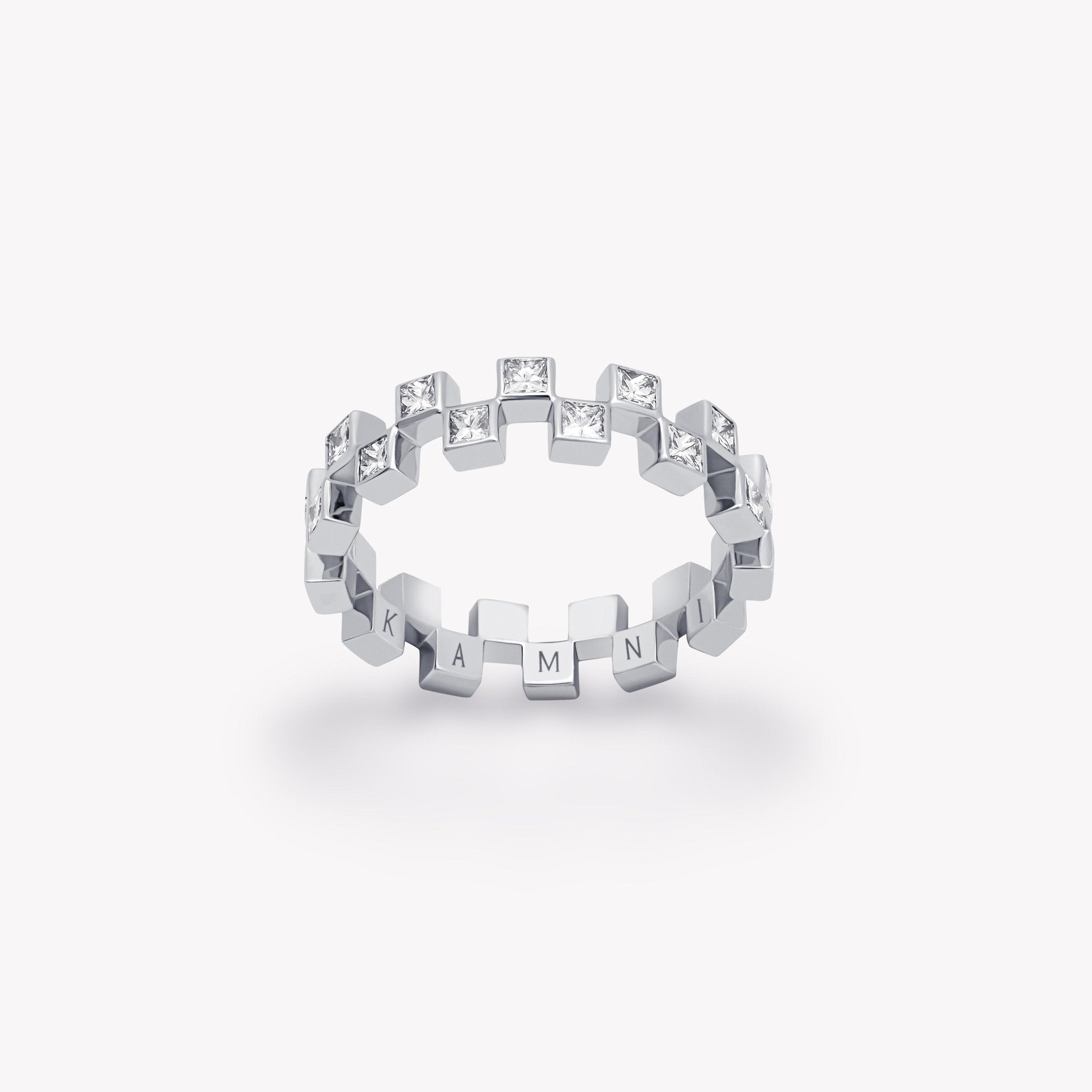 PRINCESS CUT DIAMOND ETERNITY RING