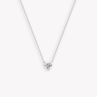 HEART-SHAPED DIAMOND PENDANT