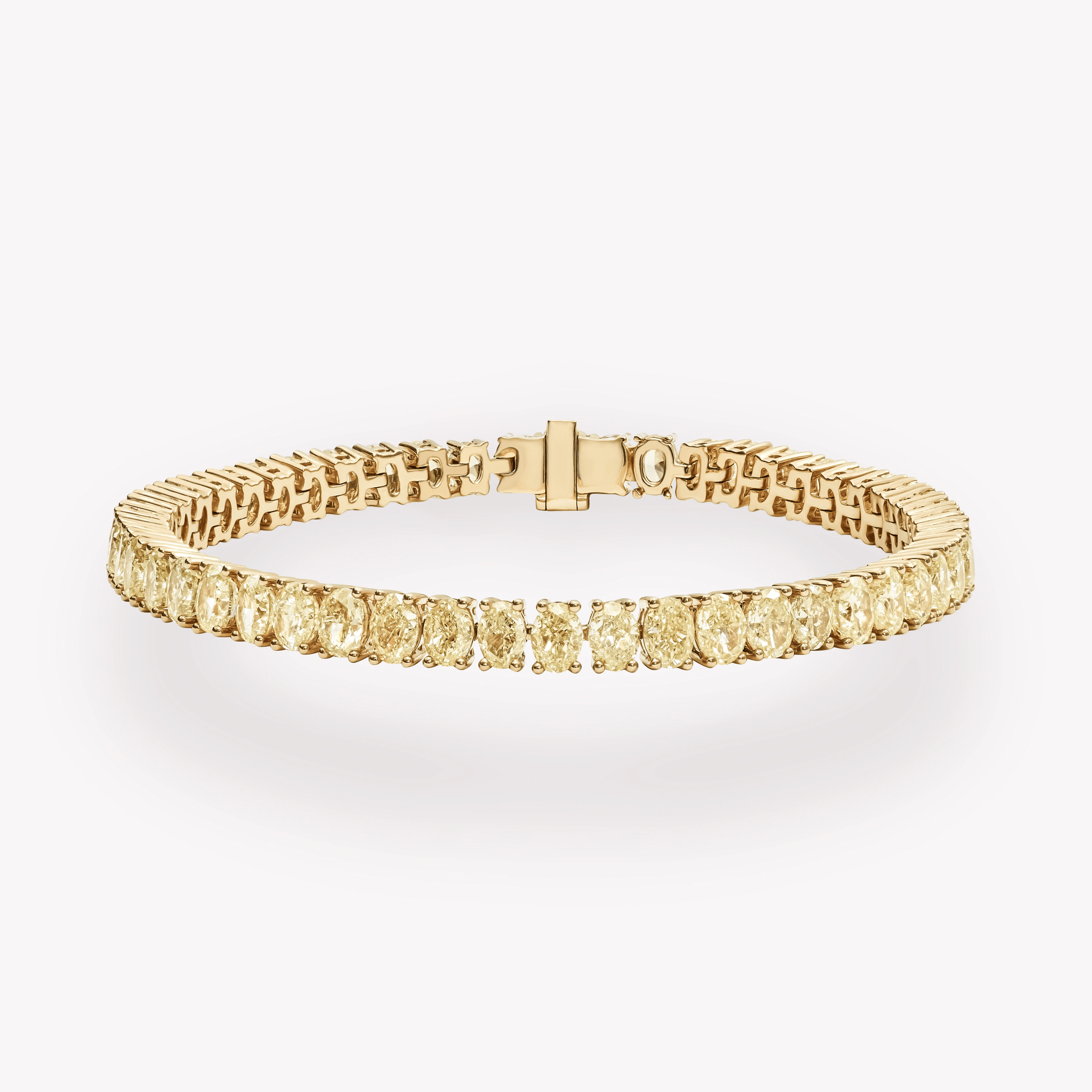 OVAL CUT YELLOW DIAMOND BRACELET - KAMNI Jewelry