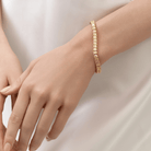 OVAL CUT YELLOW DIAMOND BRACELET - KAMNI Jewelry