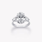 OVAL DIAMOND ENGAGEMENT RING - KAMNI Jewelry