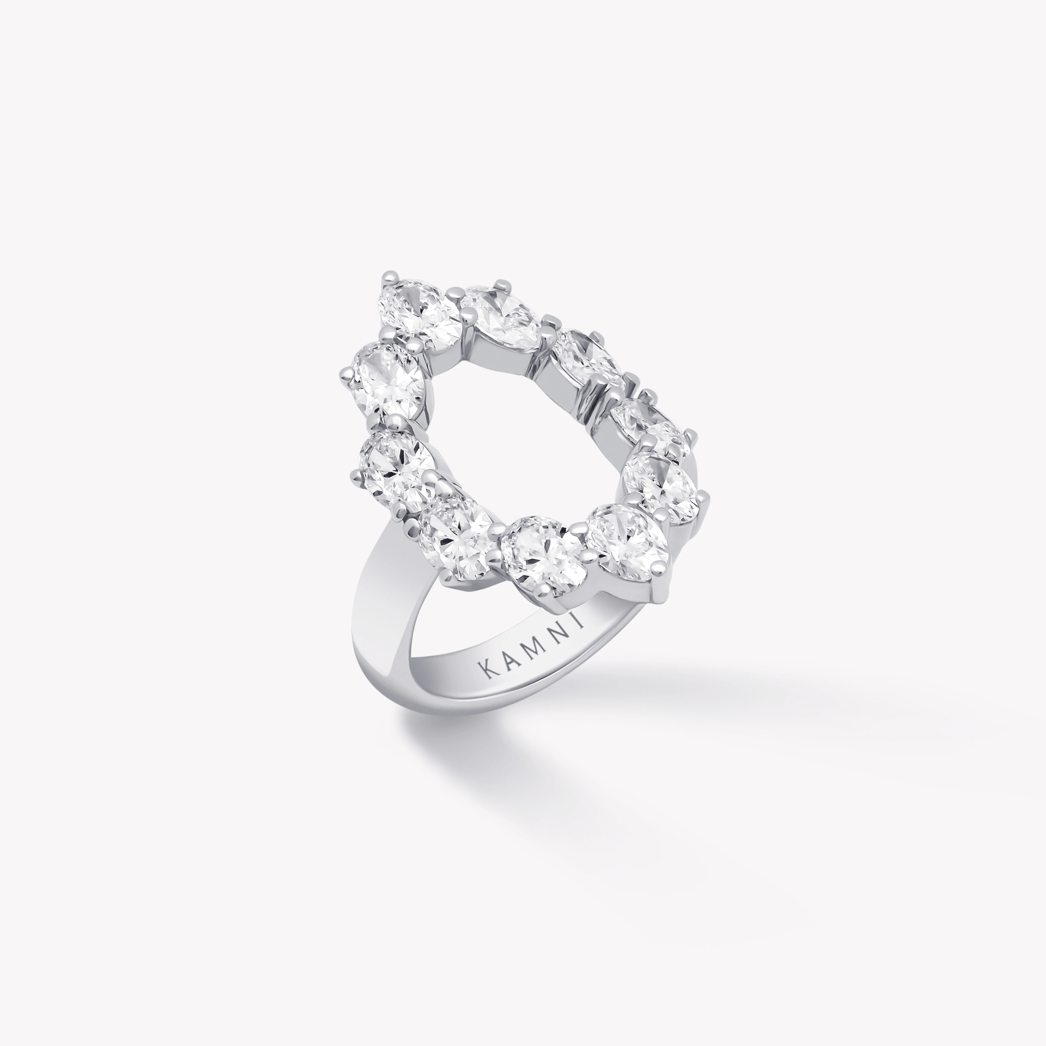 OVAL DIAMOND RING - KAMNI Jewelry