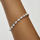 PEAR CUT DIAMOND BRACELET - KAMNI Jewelry