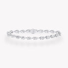 PEAR CUT DIAMOND BRACELET - KAMNI Jewelry