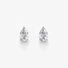 PEAR DIAMOND STUD EARRINGS - KAMNI Jewelry