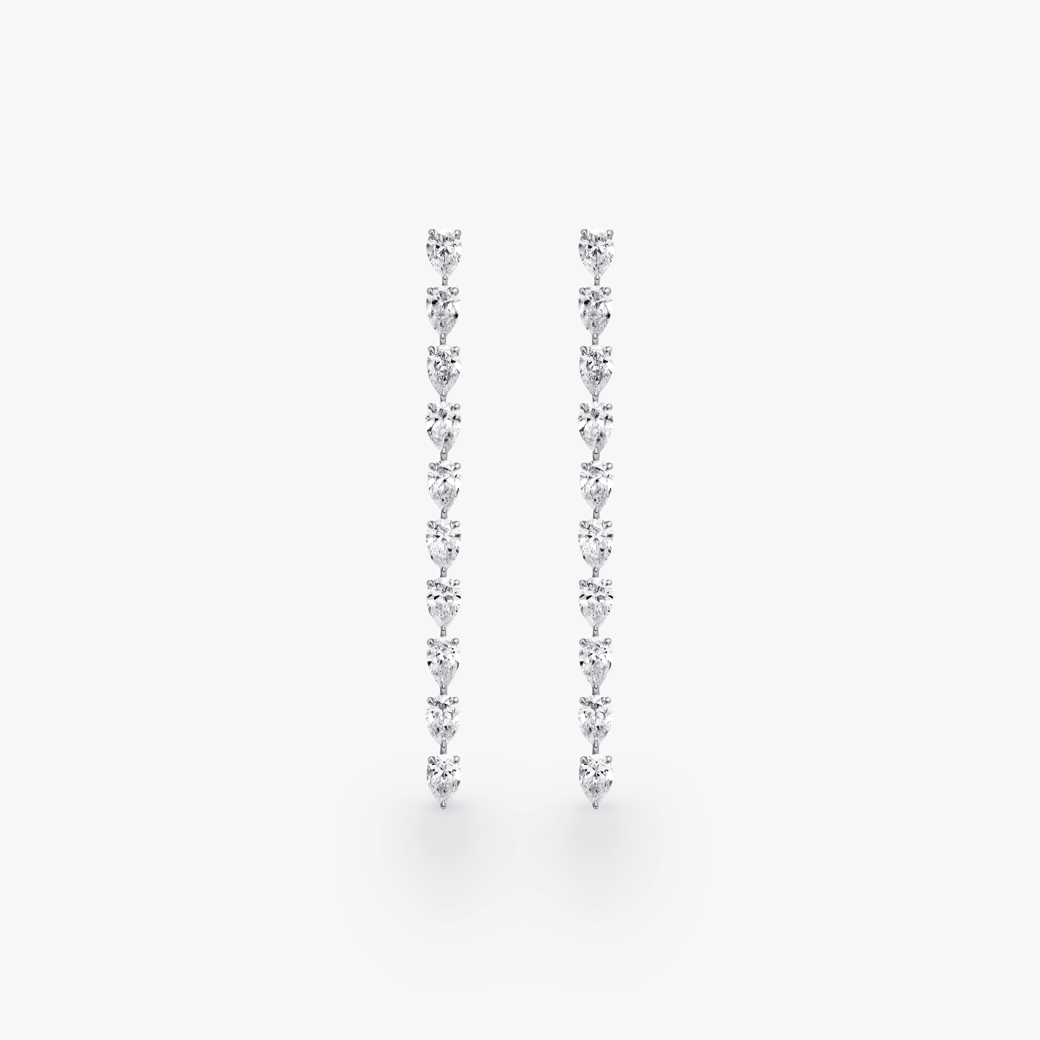 PEAR DROP DIAMOND EARRINGS - KAMNI Jewelry