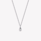 PEAR - SHAPED DIAMOND PENDANT - KAMNI Jewelry