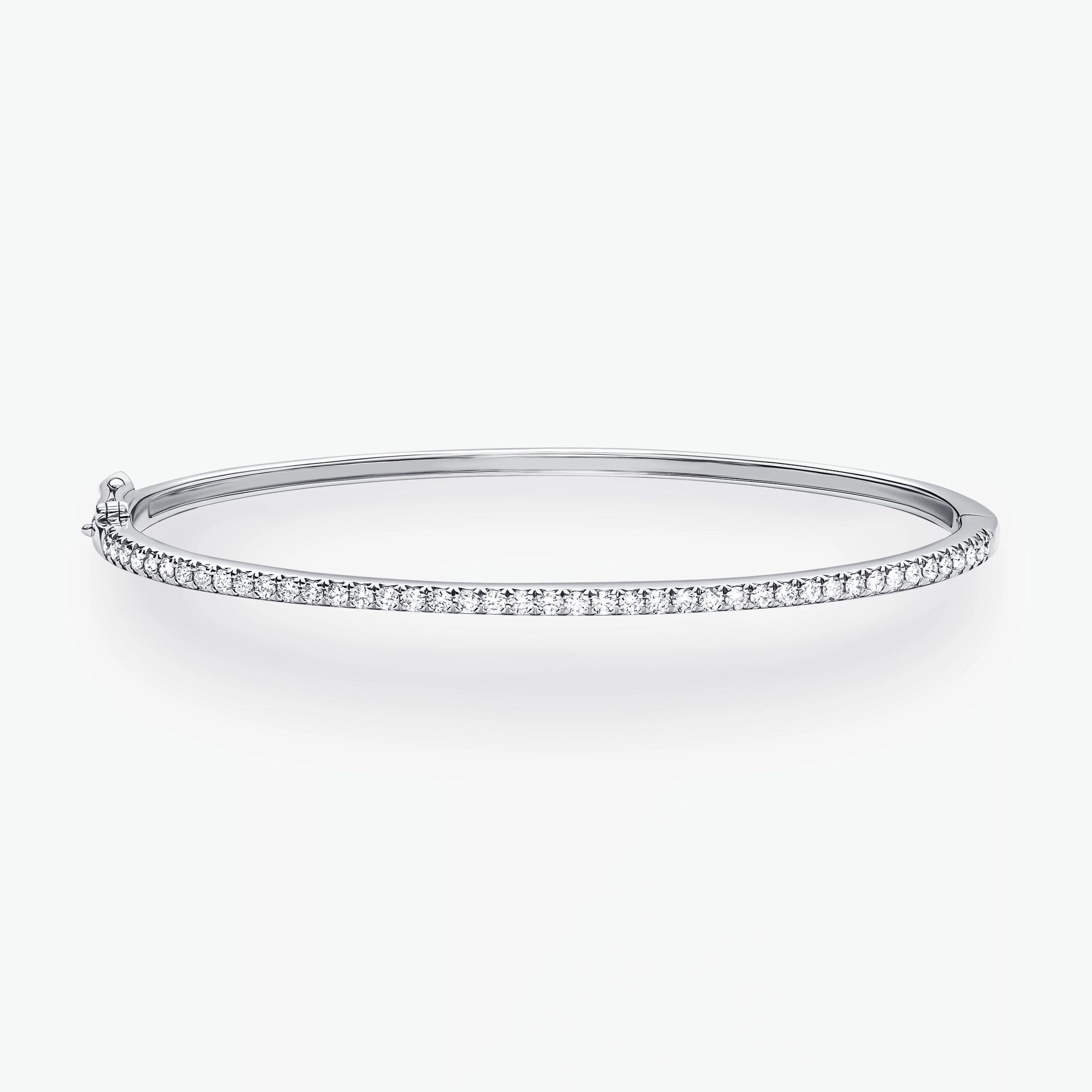 ROUND DIAMOND BANGLE - KAMNI Jewelry