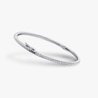 ROUND DIAMOND BANGLE - KAMNI Jewelry