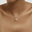 ROUND DIAMOND PENDANT - KAMNI Jewelry