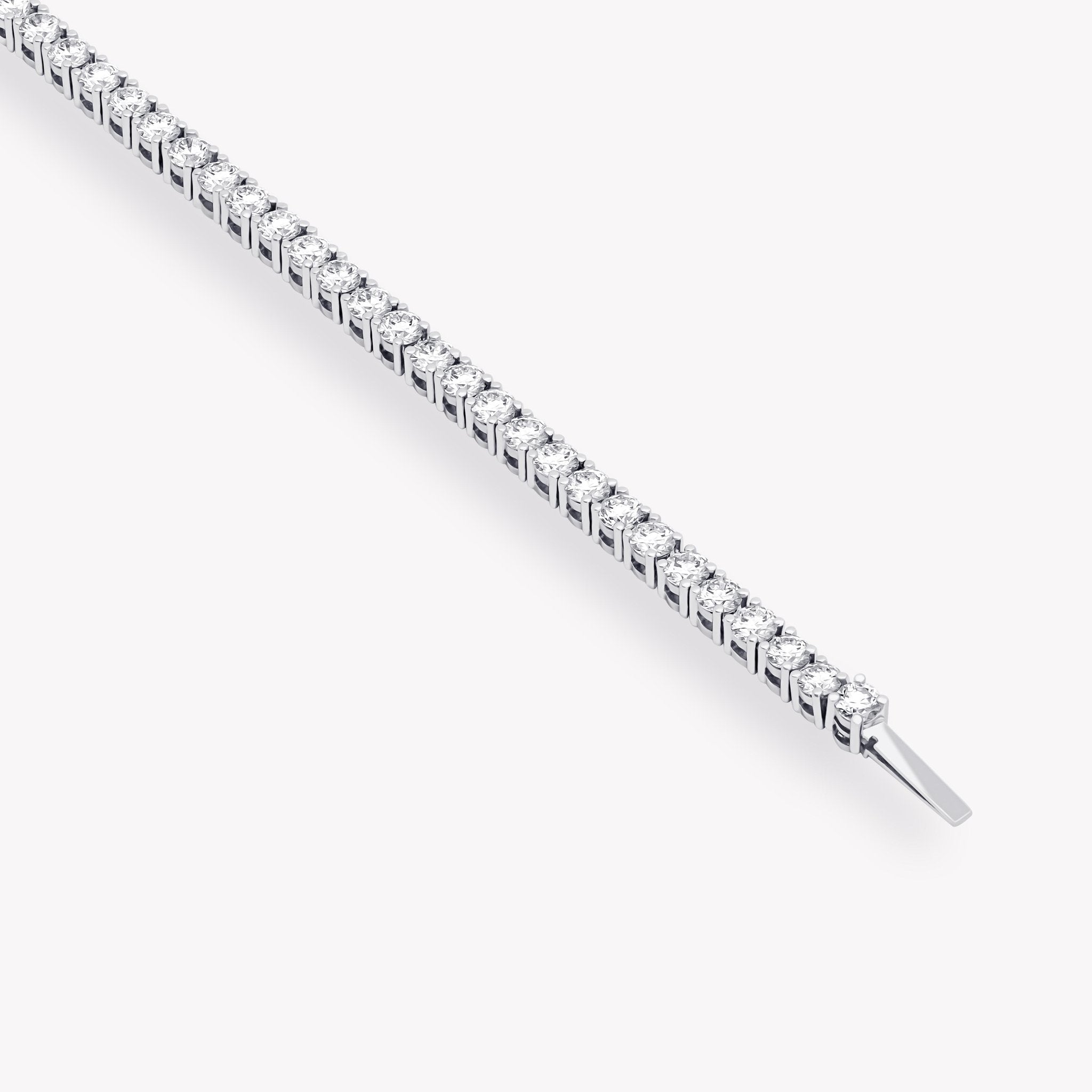 ROUND DIAMOND TENNIS BRACELET - KAMNI Jewelry